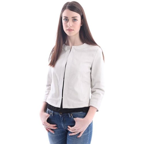 Giacca In Cuoio Simil Cuoio Lo Bianco Donna Online